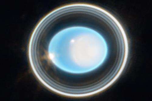 عکس جدید تلسکوپ فضایی جیمز وب از شگفتی های اورانوس