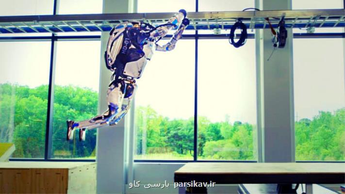پارکور کاری ربات بوستون داینامیکس بهتر از انسان بعلاوه فیلم