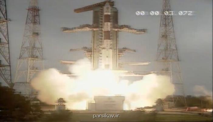 هند ۱۴ ماهواره به فضا فرستاد